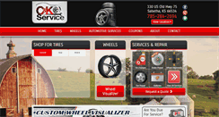 Desktop Screenshot of cktireservice.com