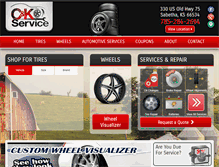 Tablet Screenshot of cktireservice.com